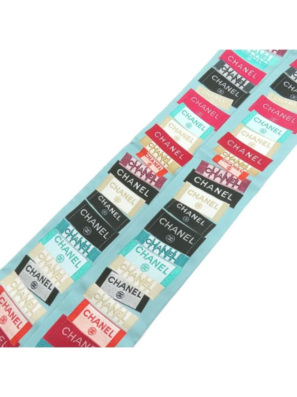 Chanel Silk Bandeau Scarf
